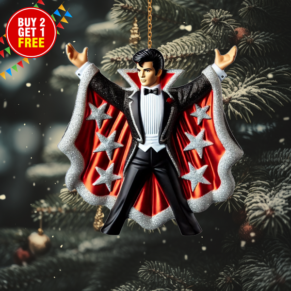 Elvis Hanging #1 Ornament